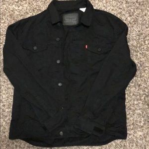 Levi’s black denim jacket